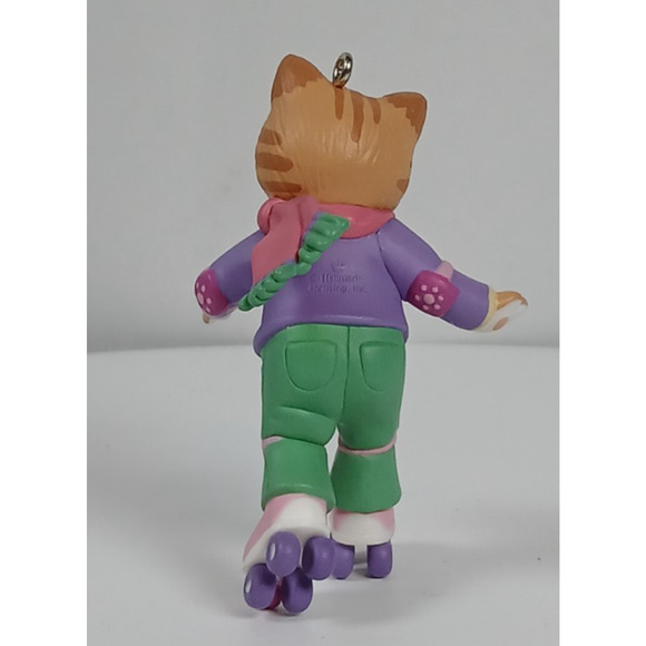 My Fifth Christmas 5th Girl Cat Hallmark Ornament 2007 - Picture 9 of 11